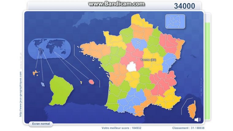 Départements Français (14E Tt) à Jeux Des Départements Français