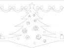 Des Cartes De Vœux Pop-Up Pour Noël - Journal D'une Fouineuse pour Gabarit Sapin De Noel A Imprimer