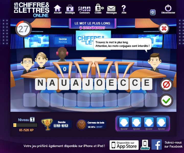 Des Chiffres Et Des Lettres En Ligne, Sur Pc Ou Tablette serapportantà Jeux Gratuit Pour Enfant Sur Pc