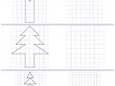 Des Figures Géométriques Sur Le Thème De Noël À Reproduire encequiconcerne Exercice Symétrie Ce1