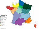 Des Fonds De Carte Gratuits Personnalisables En Ligne à Carte De France Des Régions Vierge