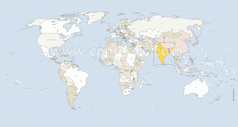 Des Pays Du Monde Avec Capitales Pour Word Et Excel tout Carte Du Monde Avec Capitale