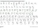 Des Référents A4 Avec Les Modèles D'écriture (Cursives dedans Modèle D Alphabet