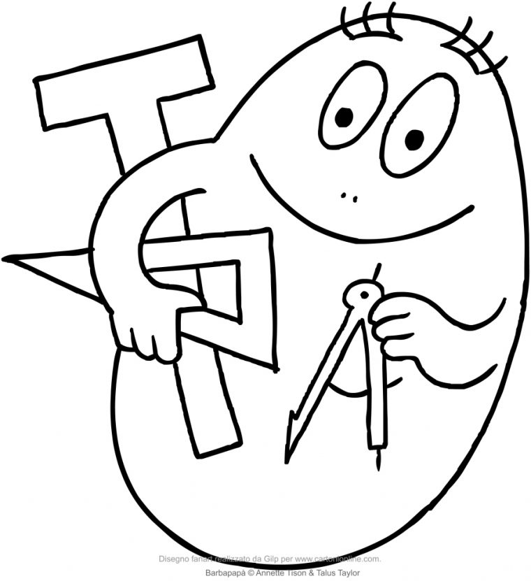 Dessin A Colorier A Imprimer Barbapapa tout Coloriage Barbapapa À Imprimer Gratuit