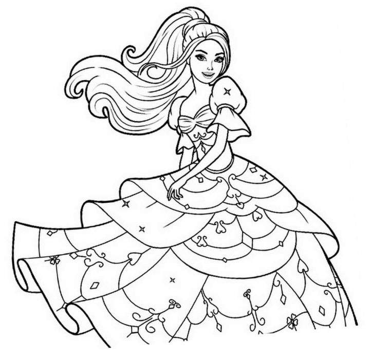 Dessin A Colorier A Imprimer Princesse serapportantà Coloriage Princesses Disney À Imprimer