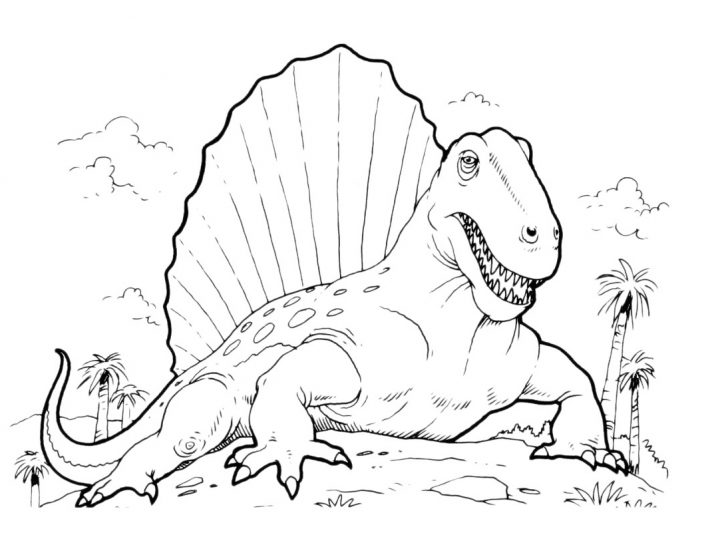 Dessin A Colorier Dinosaure Gratuit concernant Dessin À Colorier En Ligne Gratuit