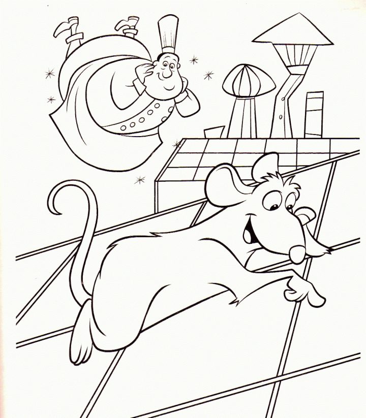 Dessin À Imprimer Du Net – Coloriage Rauille concernant Dessin Ratatouille