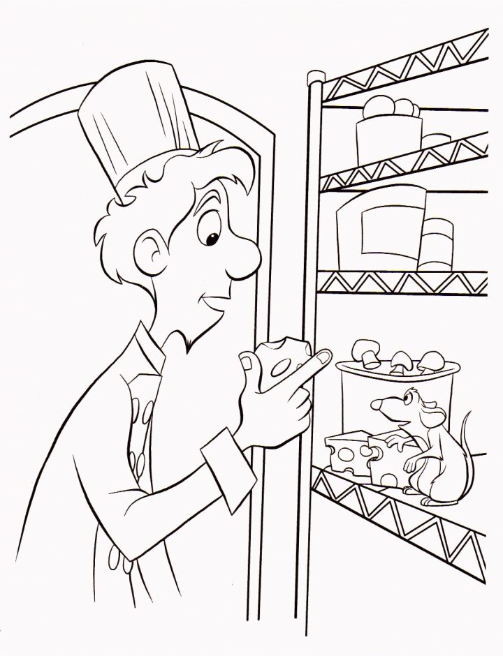 Dessin À Imprimer Du Net – Coloriage Rauille destiné Dessin Ratatouille