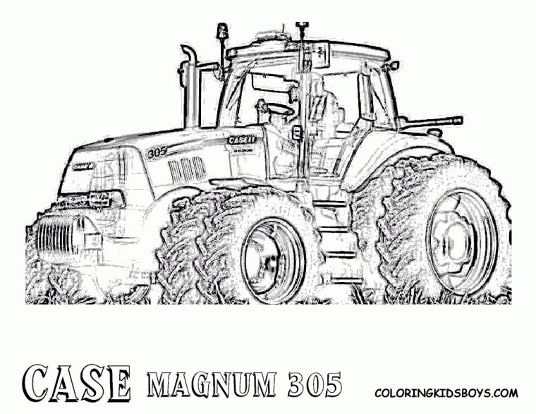 Dessin A Imprimer Tracteur John Deere encequiconcerne Dessin De Tracteur À Colorier