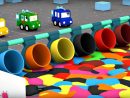 Dessin Animé Éducatif Pour Enfants De 4 Voitures - Paint-Ball dedans Jeux De Voiture Pour Petit
