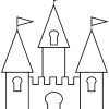Dessin Chateau Simple Avec Coloriage Chateau 18400 Et serapportantà Chateau Princesse Dessin