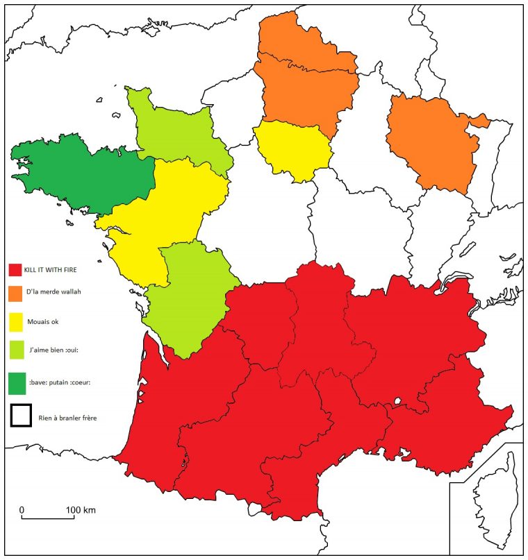 Dessin] Colorier Votre Carte De France :oui: Sur Le Forum avec Dessin Carte De France