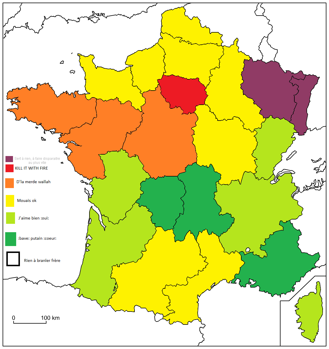 Dessin] Colorier Votre Carte De France :oui: Sur Le Forum pour Dessin Carte De France
