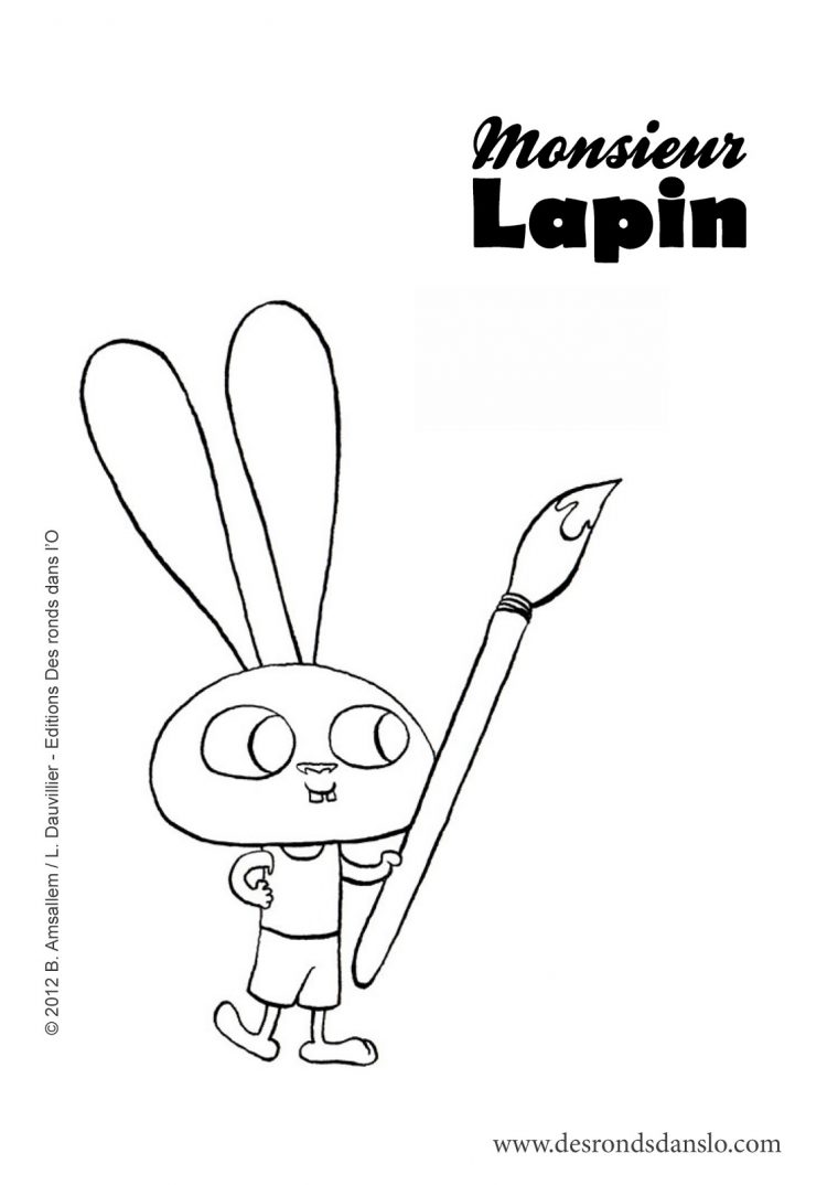 Dessin De Lapin À Colorier tout Faire Coloriage Gratuit Sur Ordinateur