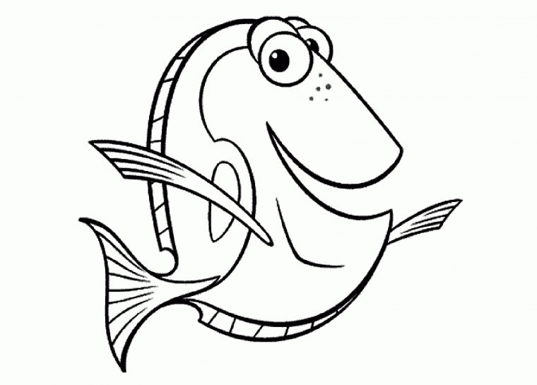 Dessin De Le Monde De Dory Gratuit À Imprimer Et Colorier pour Tous Les Coloriages Du Monde