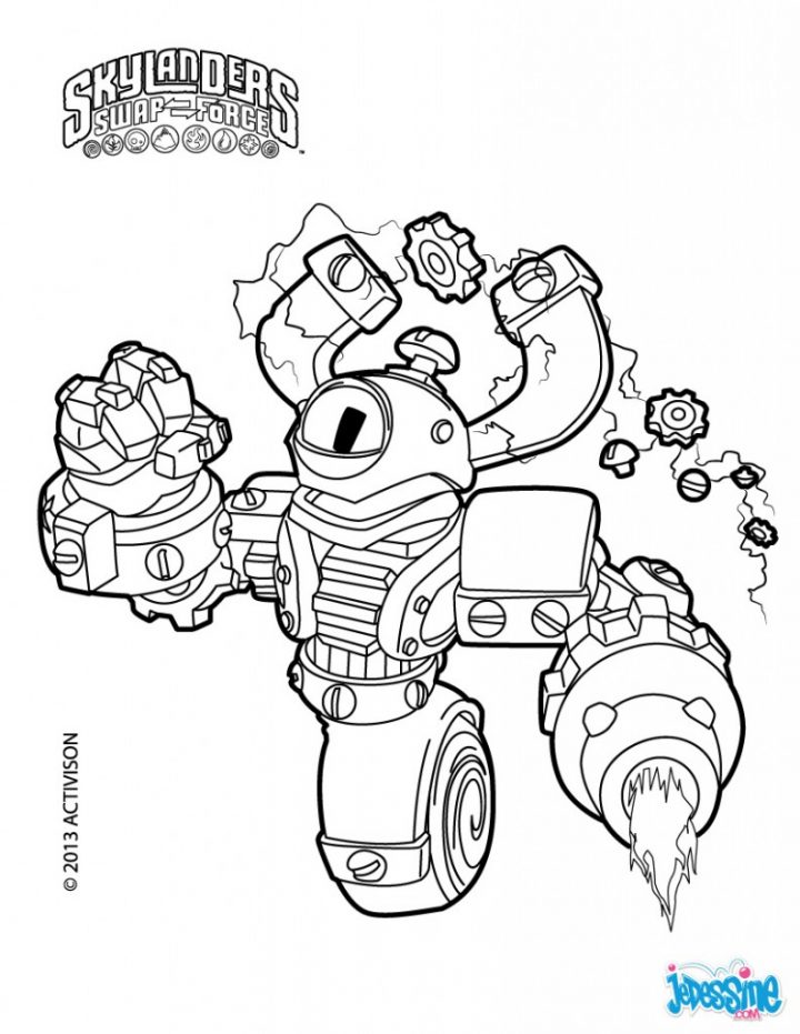 Dessin De Skylanders (9) serapportantà Dessin De Skylanders