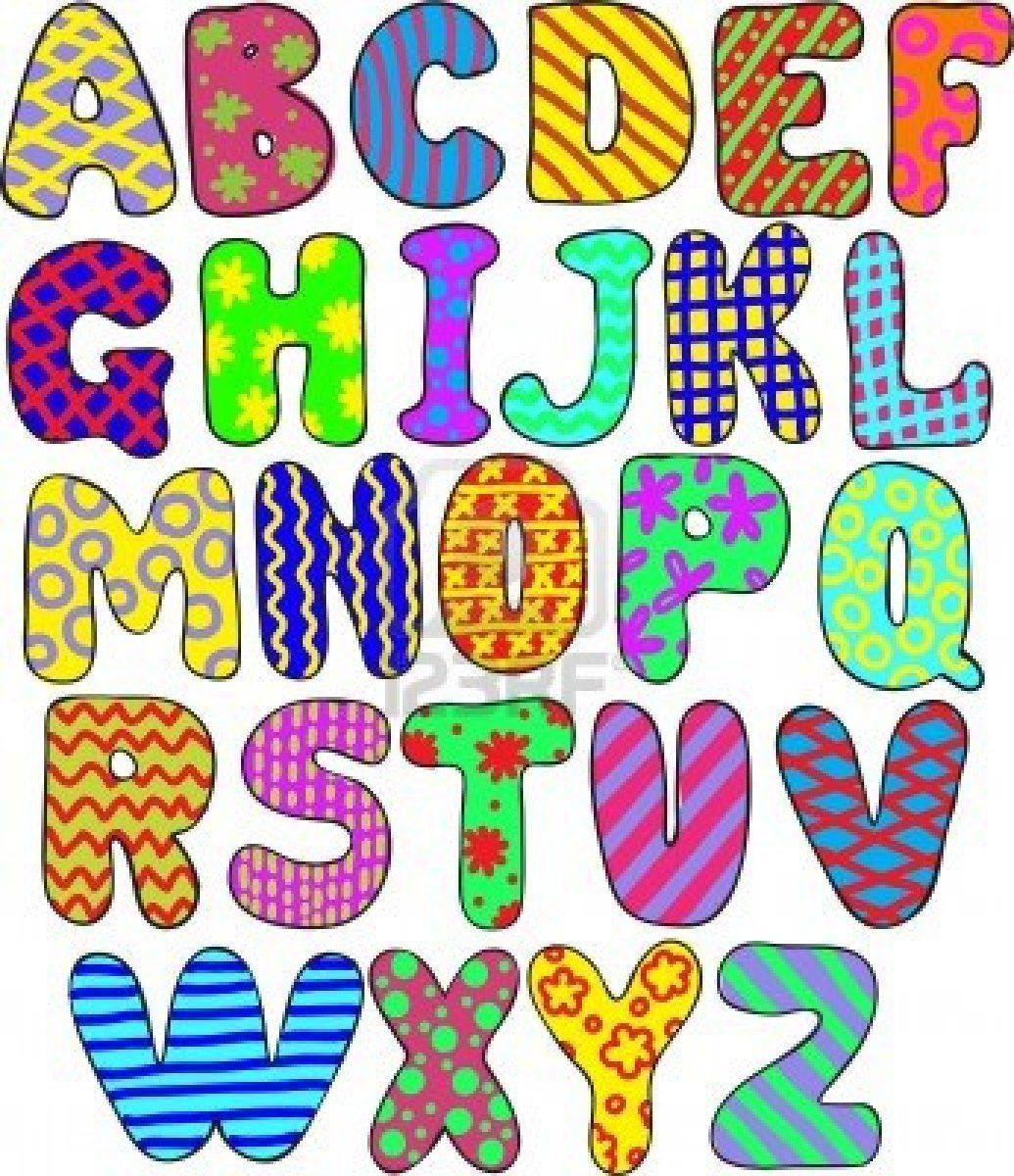 Dessin En Couleurs À Imprimer : Chiffres Et Formes concernant Lettre De L Alphabet A Imprimer Et Decouper