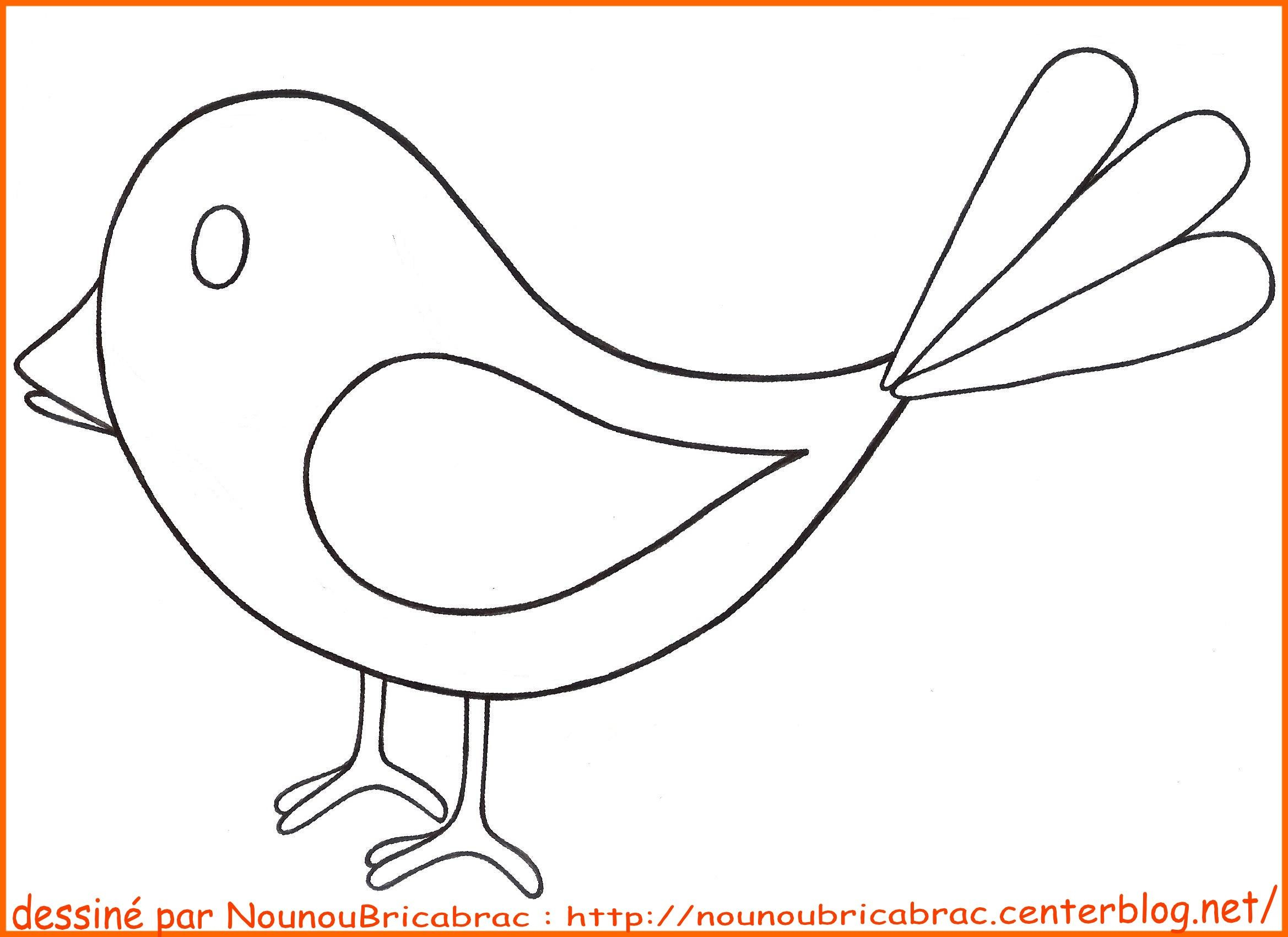 Dessin Facile Oiseau Picture | Oiseau Coloriage, Coloriage encequiconcerne Dessin D Oiseau Simple