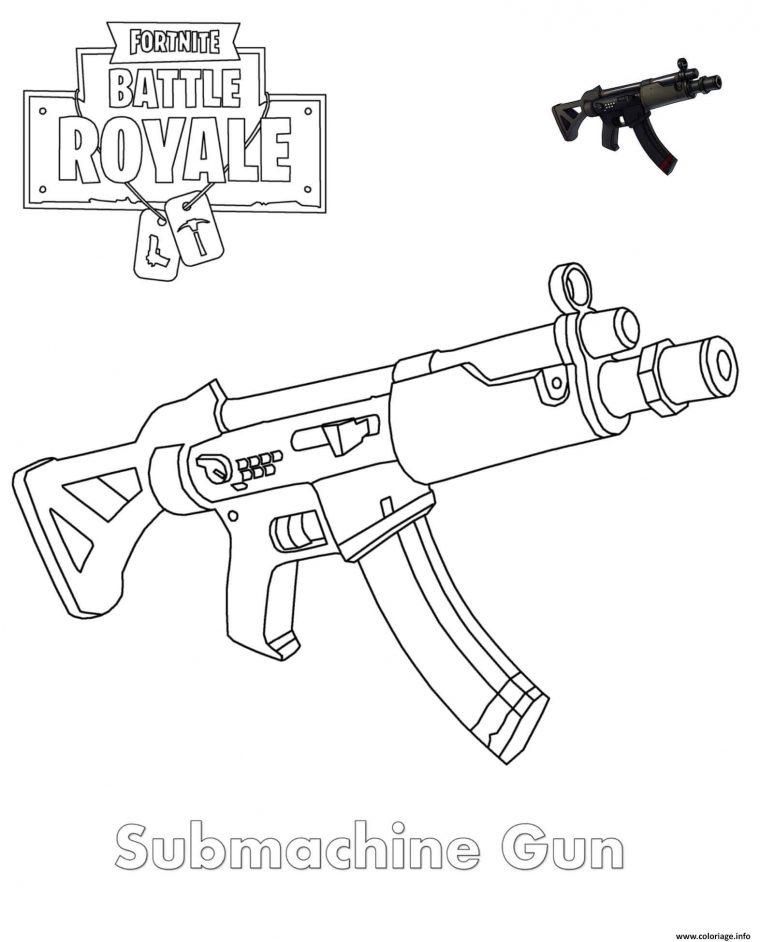 Dessin Fortnite Pompe – Dernier G dedans Comment Dessiner Un Fusil