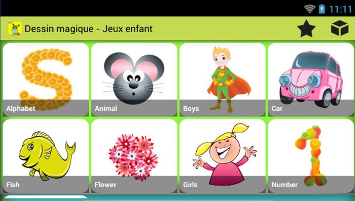 Dessin Magique – Jeux Enfant For Android – Apk Download serapportantà Jeux Enfant Dessin