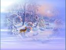 Dessin Paysage D'hiver, Fond Créa / Winter Landscape à Dessin De Paysage D Hiver