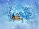 Dessin Paysage D'hiver, Fond Créa - Winter Landscape avec Dessin De Paysage D Hiver