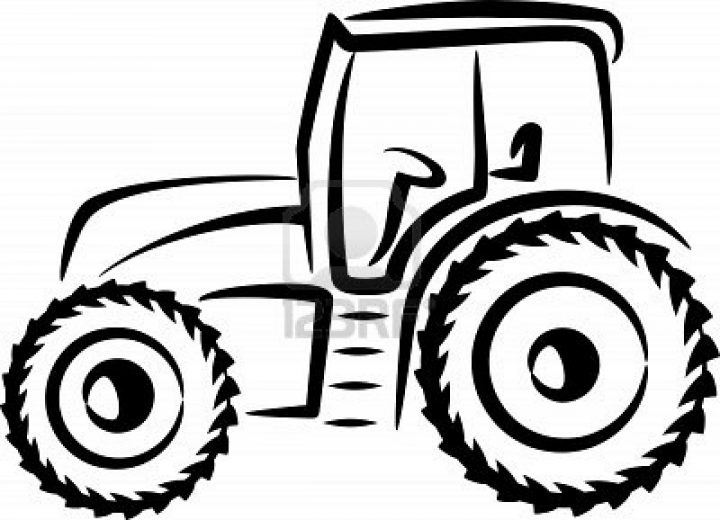 Dessin Tracteur 2. Dessin Imprimer Et Colorier Dun Tracteur à Tracteur À Colorier