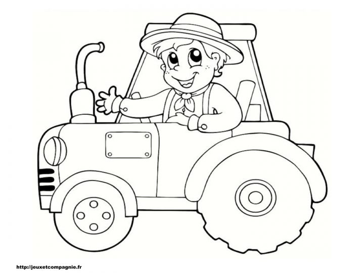 Dessin Tracteur 2. Dessin Imprimer Et Colorier Dun Tracteur tout Coloriage Tracteur Tom À Imprimer