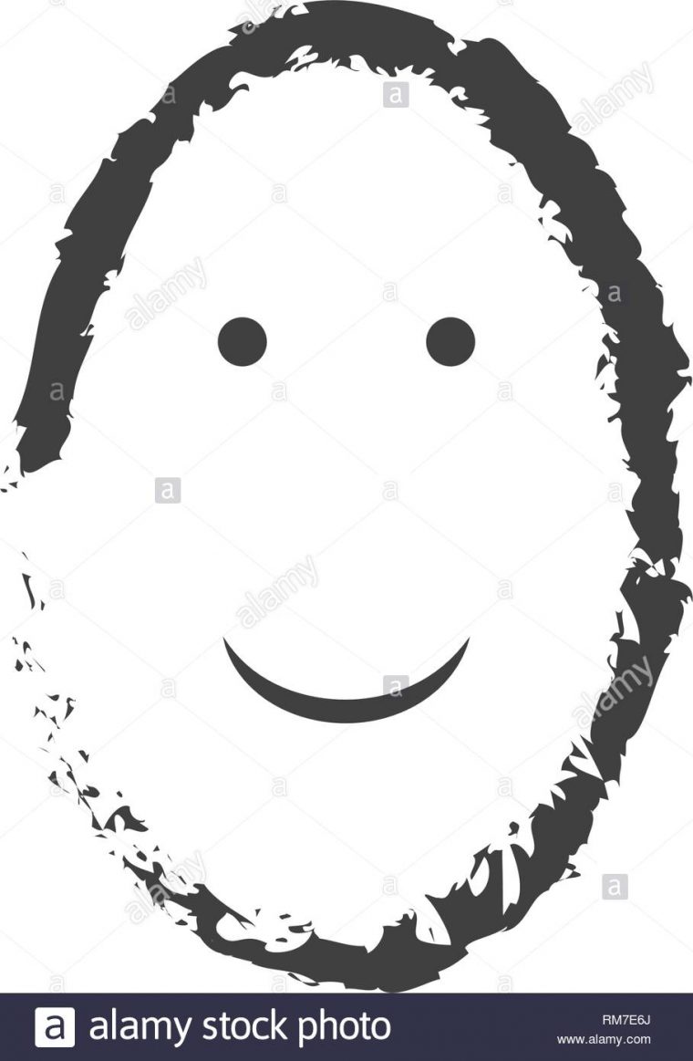 Dessin Vectoriel Simple Sourire De Visage En Forme D'oeufs intérieur Dessin D Oeuf