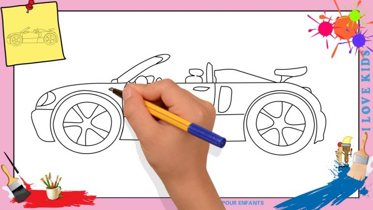 Dessin Voiture Facile 5 – Comment Dessiner Une Voiture Facilement Etape Par  Etape encequiconcerne Apprendre A Dessiner Une Voiture