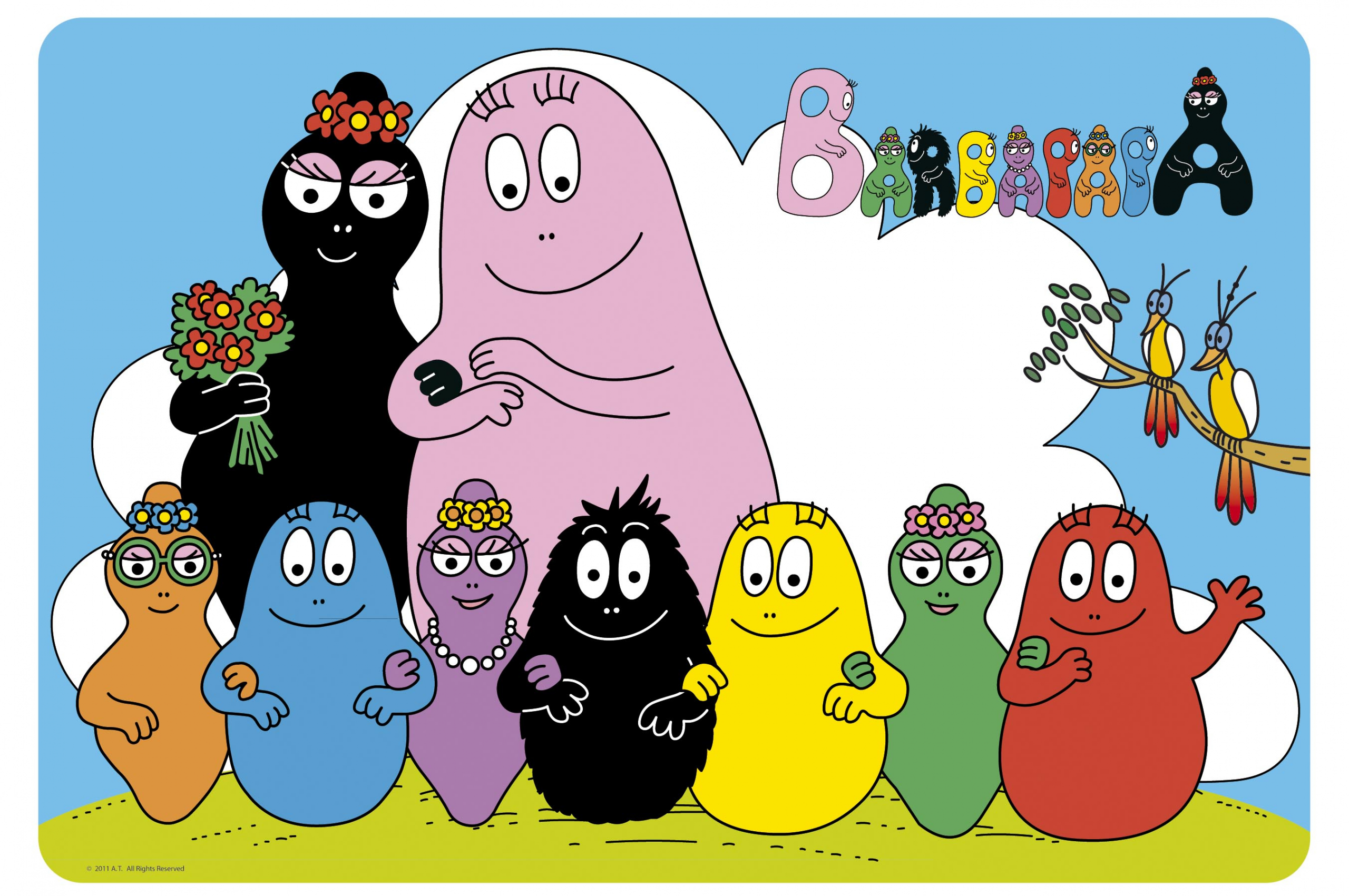 Dessins En Couleurs À Imprimer : Barbapapa, Numéro : 240133 dedans Coloriage Barbapapa À Imprimer Gratuit 