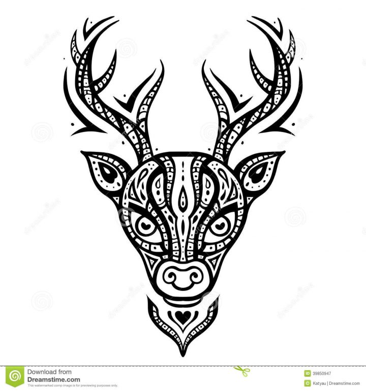 Dessins Gratuits À Colorier – Coloriage Caribou À Imprimer à Caribou Dessin