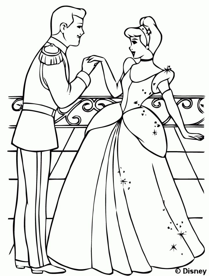 Dessins Gratuits À Colorier – Coloriage Cendrillon À Imprimer destiné Cendrillon À Colorier