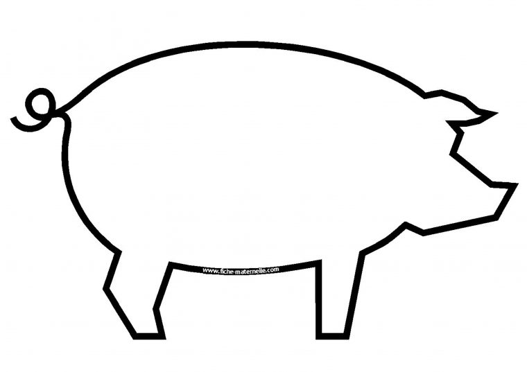 Dessins Gratuits À Colorier – Coloriage Cochon À Imprimer avec Dessin A Colorier Cochon