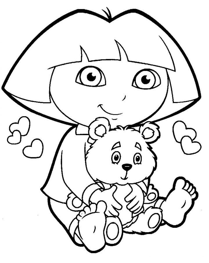 Dessins Gratuits À Colorier – Coloriage Dora À Imprimer destiné Coloriage Dora Princesse