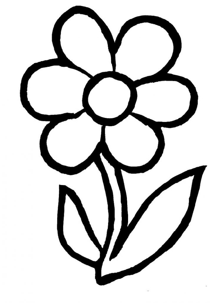 Dessins Gratuits À Colorier – Coloriage Fleur À Imprimer dedans Dessin A Colorier De Fleur