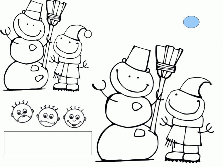 Dessins Gratuits À Colorier – Coloriage Hiver Maternelle À avec Jeux Des Differences Gratuit A Imprimer