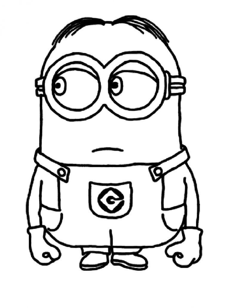 Dessins Gratuits À Colorier – Coloriage Minions À Imprimer concernant Image A Colorier Gratuit A Imprimer