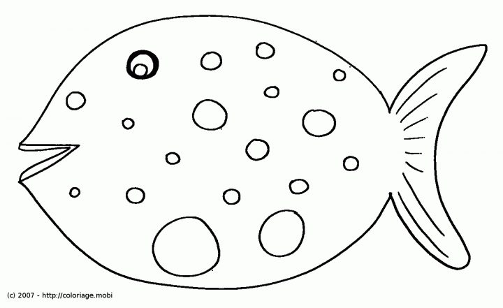 Dessins Gratuits À Colorier – Coloriage Poisson À Imprimer à Dessin De Poisson D Avril A Imprimer