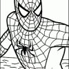 Dessins Gratuits À Colorier - Coloriage Spiderman Facile À tout Masque Spiderman A Imprimer
