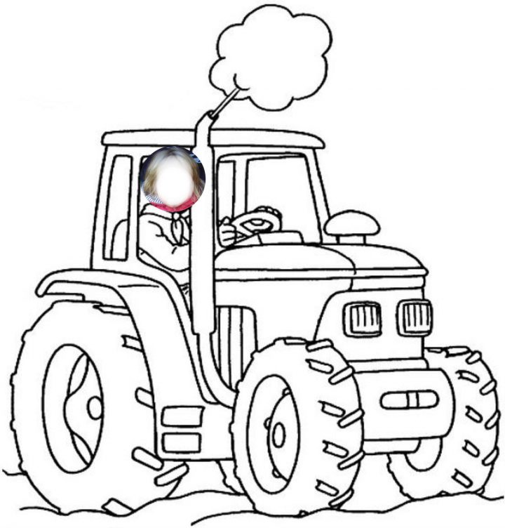 Dessins Gratuits À Colorier – Coloriage Tracteur À Imprimer dedans Sam Le Tracteur Dessin Anime