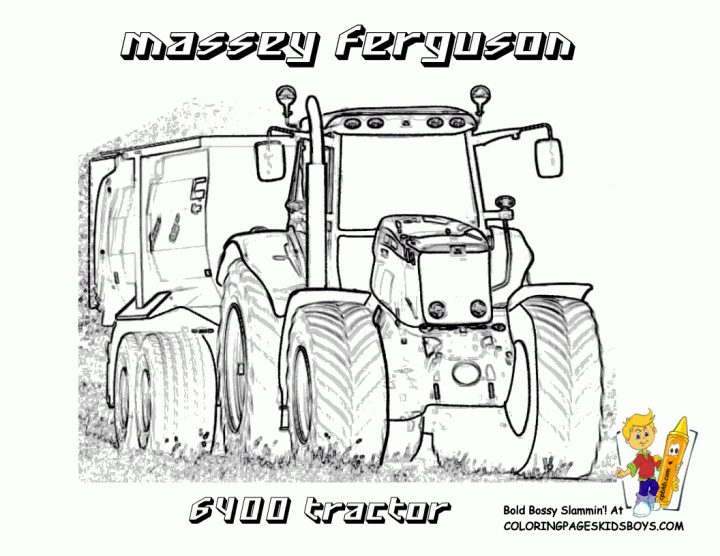 Dessins Gratuits À Colorier – Coloriage Tracteur À Imprimer destiné Coloriage Tracteur Tom À Imprimer