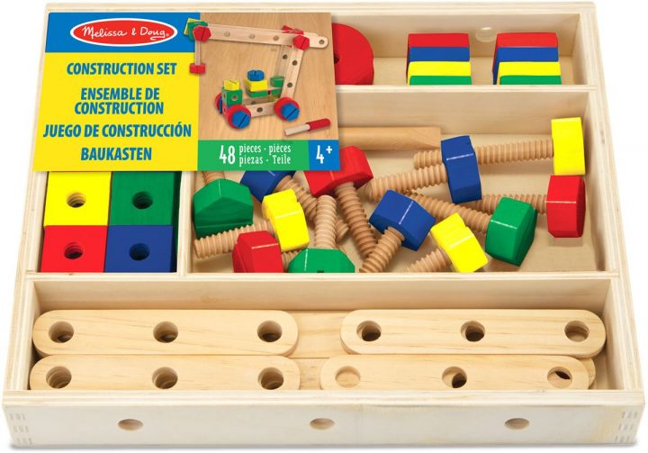 Détails Sur Melissa & Doug Jeu Construction Bébé/tout-Petit/enfant Jouets  En Bois Véhicules destiné Jeux Tout Petit