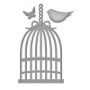 Dies/matrices De Découpe Et Gaufrage 'spellbinders' Cage D concernant Dessin De Cage D Oiseau