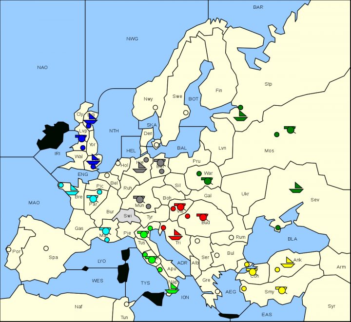 Diplomatie (Jeu) — Wikipédia avec Jeu De Puissance 4 Gratuit En Ligne