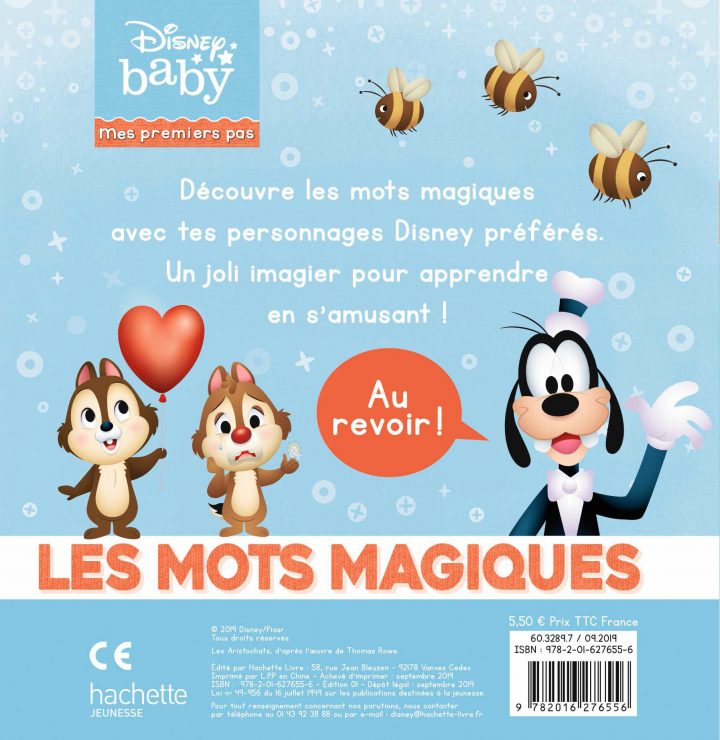 Disney Baby – Mes Premiers Pas – Imagier – Les Mots Magiques tout Imagier Bébé En Ligne