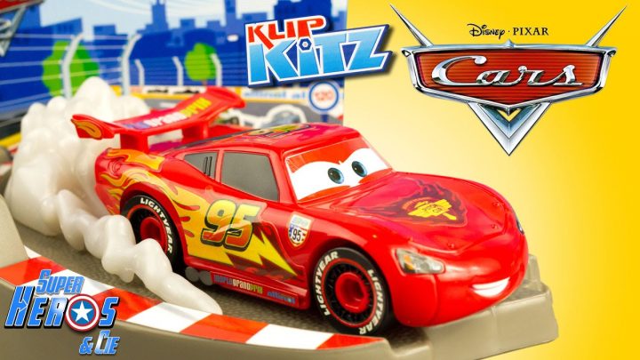 Disney Cars 2 Klip Kitz Lightning Mcqueen Buildable Toy 4K #unboxing  Colouring Juguetes concernant Coloriage De Flash Mcqueen