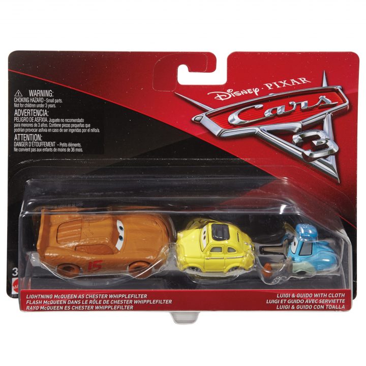 Disney Cars Character Car 2 Pack Assortment – £14.00 dedans Flash Mcqueen Martin