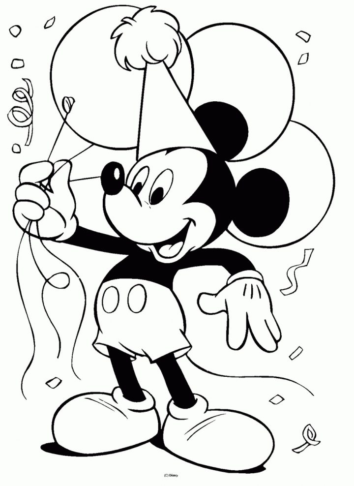 Disney Coloring Pages | Coloriage Mickey, Coloriage Disney pour Dessin Walt Disney À Imprimer