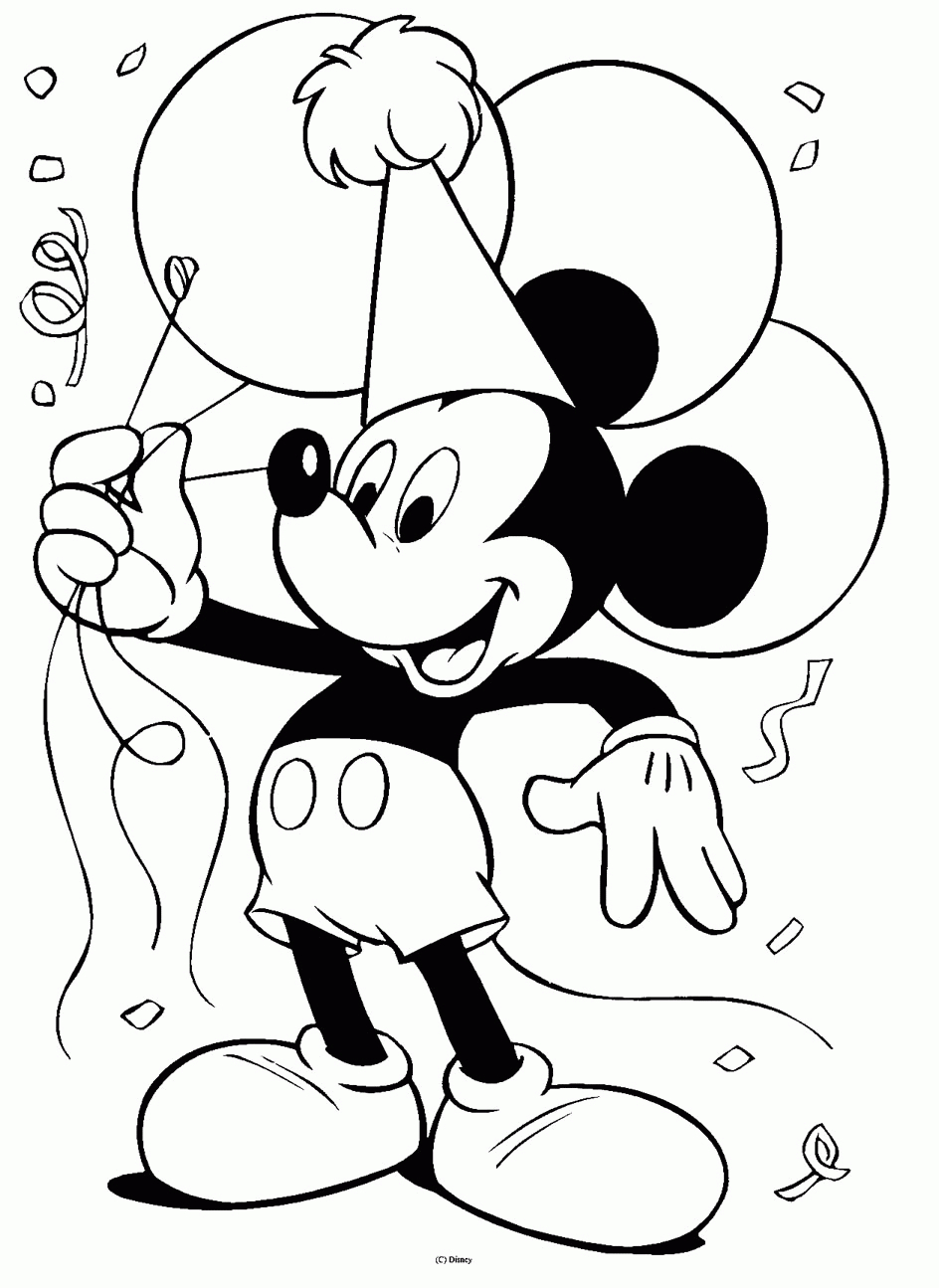 Disney Coloring Pages | Coloriage Mickey, Coloriage Disney pour Dessin Walt Disney À Imprimer 